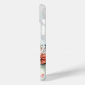 Spring Flowers in Mason Jar Design met naam Case-Mate iPhone Case (Achterkant / Links)