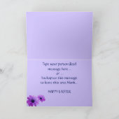 Spring Flowers Kaart Flowers Easter Kaart Blank (Binnen)