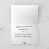 Spring Flowers Kaart Flowers Easter Kaart Blank (Binnen)