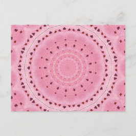 Spring Flowers Kaleidoscope Wenskaart Briefkaart