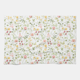 Spring Flowers Kitchen Towels Theedoek