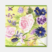Spring Flowers Magnet (Voorkant)