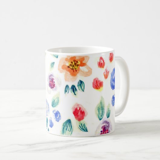 Spring Flowers mug Koffiemok (Voorkant rechts)