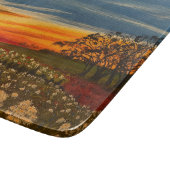 Spring Flowers op Sunset, door Gary Poling Snijplank (Hoek)