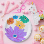 Spring Flowers  Papieren Bordje (Feest)