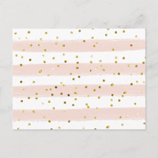 Spring Flowers Paraplu Baby shower Boeken voor Bab Uitnodiging Briefkaart (Achterkant)