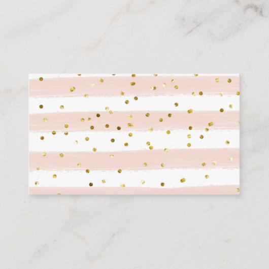 Spring Flowers Paraplu Luier Raffle Kaart (Achterkant)