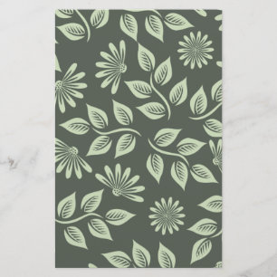 Spring Flowers Patroon Briefpapier