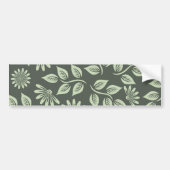 Spring Flowers Patroon Bumpersticker (Voorkant)