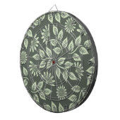 Spring Flowers Patroon Dartbord (Voorkant Rechts)