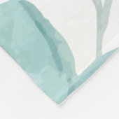 Spring Flowers Patroon Fleece Deken (Hoek)