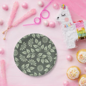 Spring Flowers Patroon Papieren Bordje (Feest)