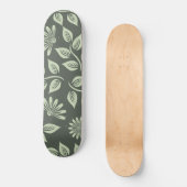 Spring Flowers Patroon Persoonlijk Skateboard (Voorkant)