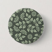 Spring Flowers Patroon Ronde Button 5,7 Cm (Voorkant)