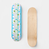 Spring Flowers Patroon Skateboard (Voorkant)