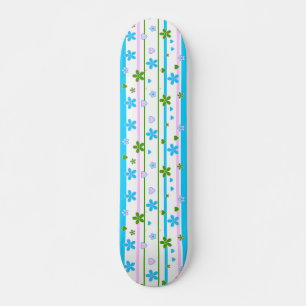 Spring Flowers Patroon Skateboard