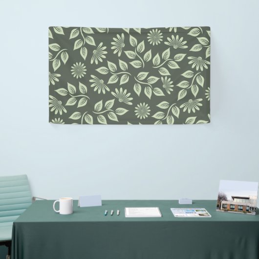 Spring Flowers Patroon Spandoek (Beurs)