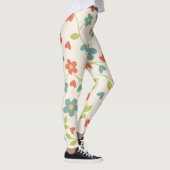 Spring Flowers Pattern Leggings (Rechts)