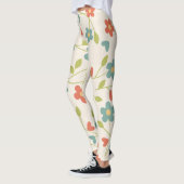 Spring Flowers Pattern Leggings (Links)