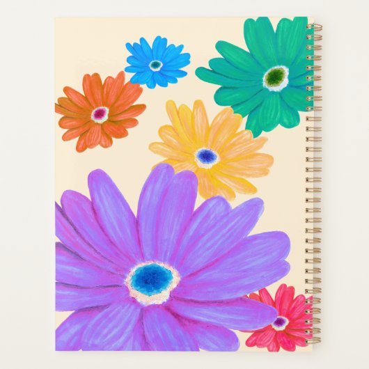 Spring Flowers Planner (Achterkant)