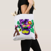 Spring flowers Rabbit joy Tote Bag (Dichtbij)