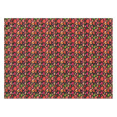 Spring Flowers Rainbow Love Hearts Tafelkleed (Voorkant (Horizontaal))