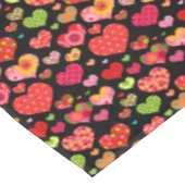 Spring Flowers Rainbow Love Hearts Tafelkleed (Gekanteld)