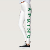 Spring Flowers Rainbow Quote Joggers Leggings (Links)