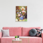 Spring Flowers Renoir Fine Art Canvas Afdruk (Insitu (Woonkamer))