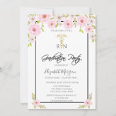 Spring Flowers RN Verpleegkundige Afstudeerfeest Kaart (Voorkant)