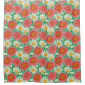 Spring Flowers Shower Curtain Douchegordijn (Voorkant)