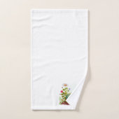 Spring Flowers Snagels Bath Towel Set Bad Handdoek (Handdoek)