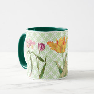 Spring Flowers  stijl Retro Art Mok