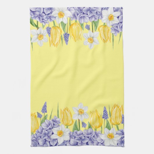 Spring Flowers Theedoek (Verticaal)