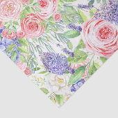 Spring Flowers Tissue Paper – Levendig Bloemcadeau Tissuepapier (Detail)