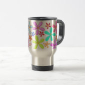 Spring Flowers Travel Mug Reisbeker (Voorkant rechts)