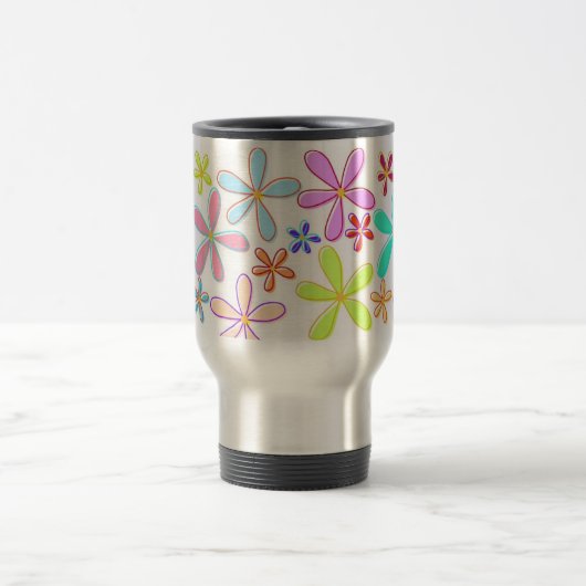 Spring Flowers Travel Mug Reisbeker (Center)