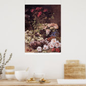 Spring Flowers van Claude Monet Poster (Keuken)