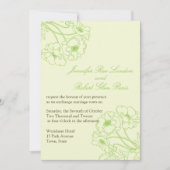 Spring Flowers Wedding Floral Weddings Kaart (Voorkant)