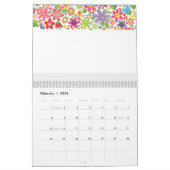Spring Flowers Weduwfoto gastboek Kalender (Feb 2026)