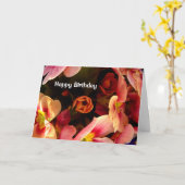 Spring Flowers Wenskaart -customize Kaart (Gele Bloem)