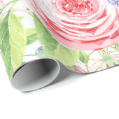 Spring Flowers Wrapping Paper – Heldere Bloemen Gi Cadeaupapier (Rol Hoek)