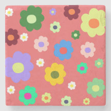 Spring Flowers Y2K Retro Patroon