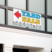 Spring Flowers Yard Sale Banner (Buitenkant Gebouw)