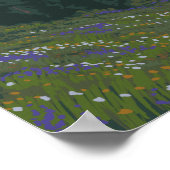 Spring FlowersMontanaVintage Travel Poster (Hoek)