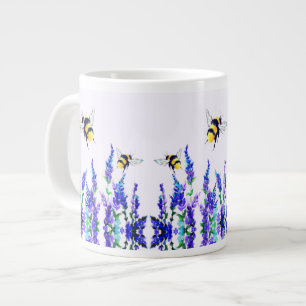 Spring Flying Bees Coffee Mok