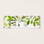 Spring Foliage Trouwantwoord op website RSVP Mini Visitekaartjes (Achterkant)