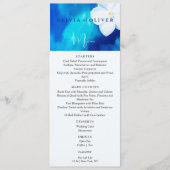 Spring Fondness Bruiloft Menu (Voorkant)