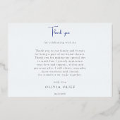 Spring Fondness Vrijgezellenfeest dank u kaart (Achterkant)