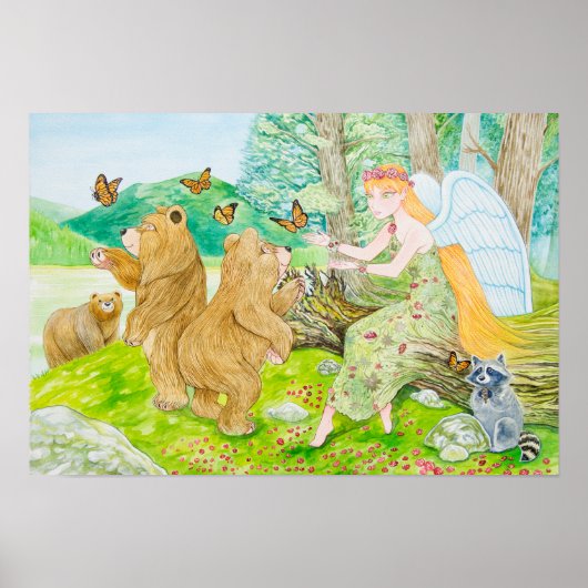 "Spring Forest" Poster (Voorkant)